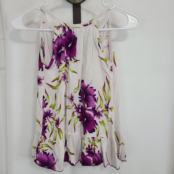 Aloha Fashion Woman's Summer Tanktop, Size: Small Color: White - Picture 5 of 16